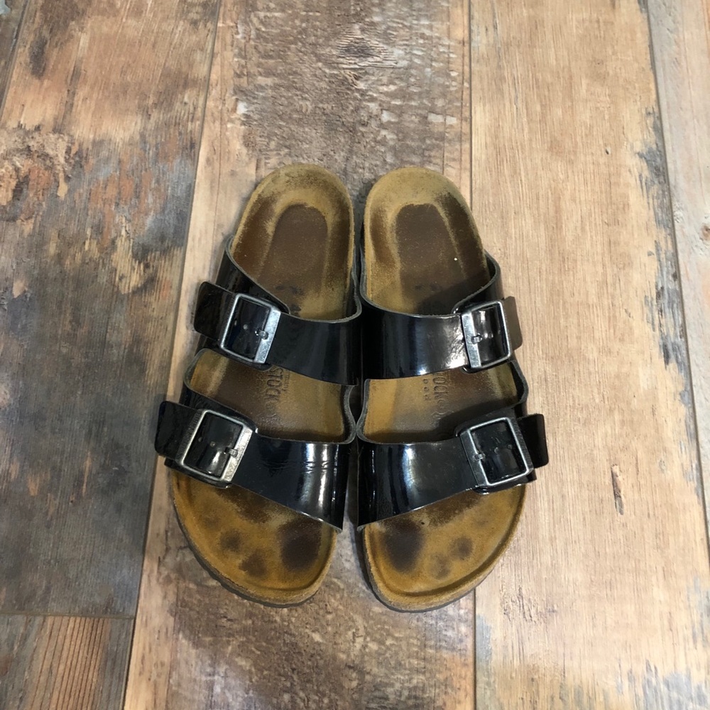 Birkenstock Arizona patent leather